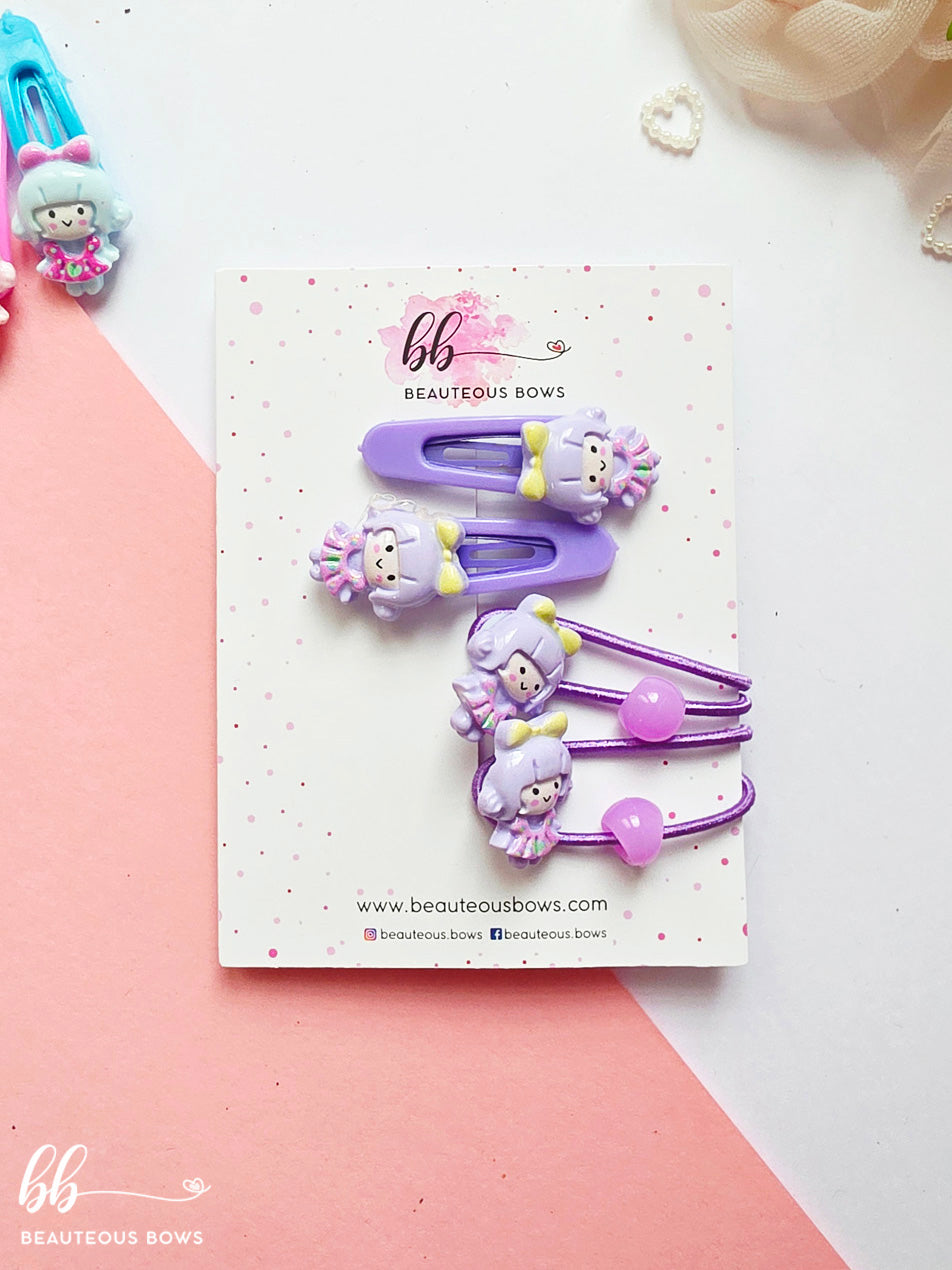 Doll Hair Tie & Tic Tac Set