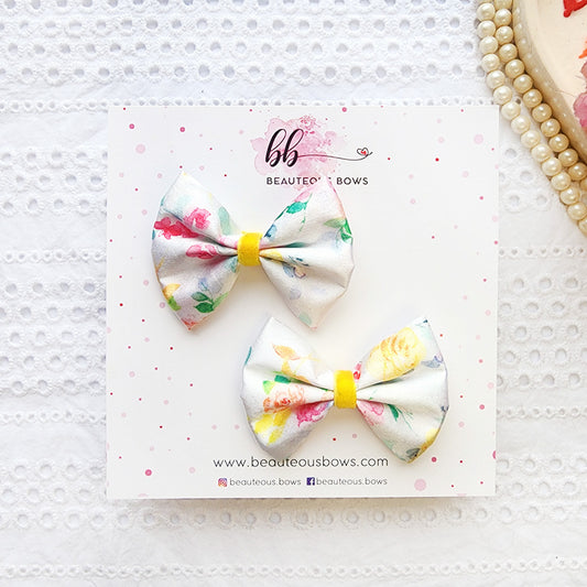 English Blooms Satin Mini Bow Set