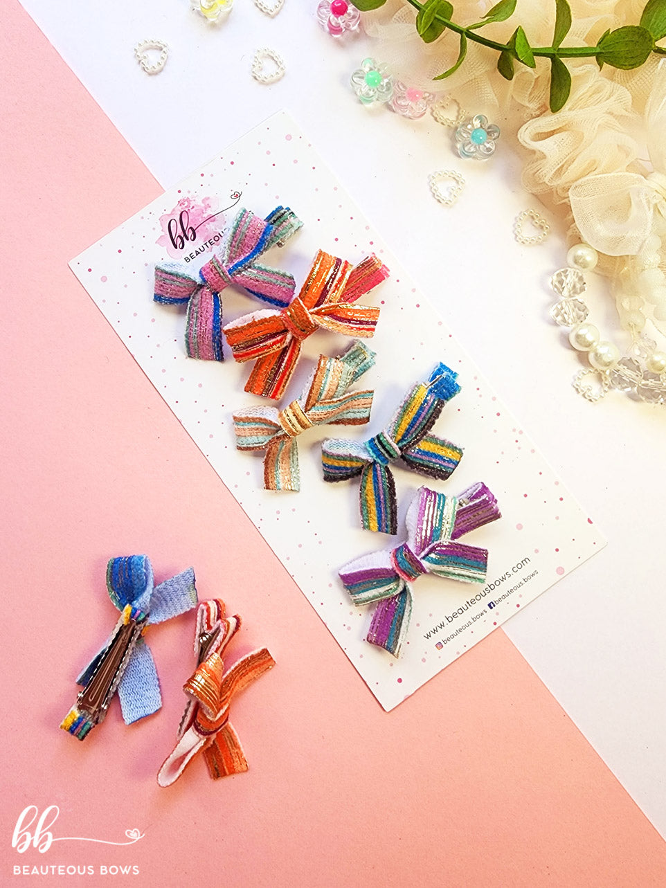 Handtied Festive Clip Set
