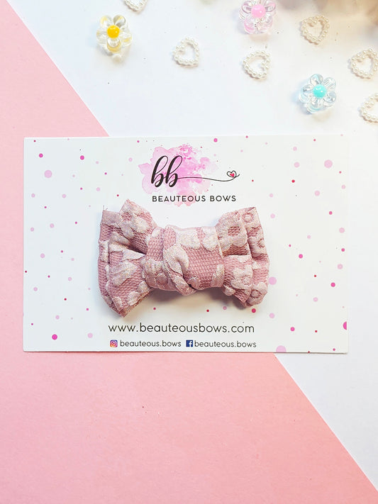 Floral Chubby Bow
