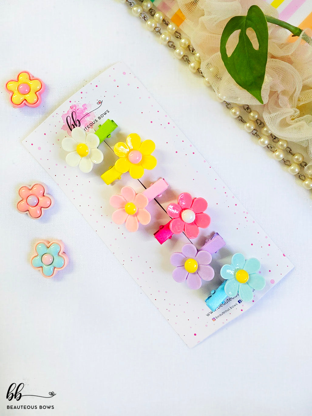 Floral Dots set of 6