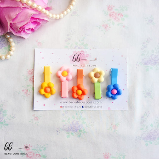 Flower Clip Set of 5