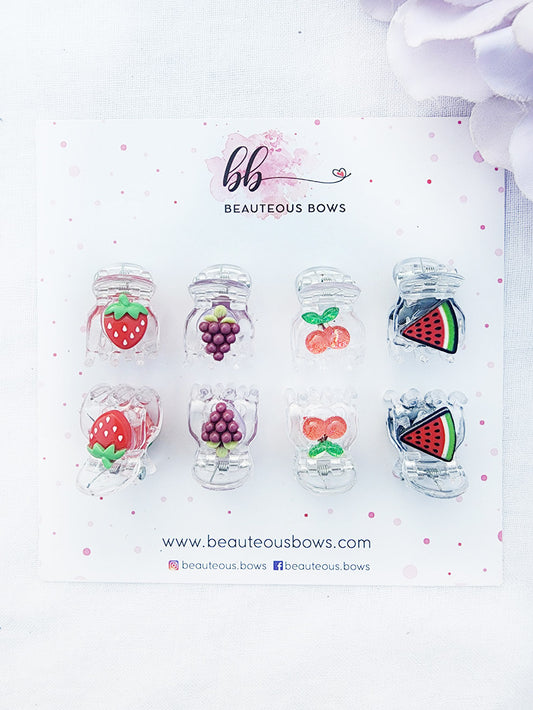 Fruity Pops Clippy Set of 8