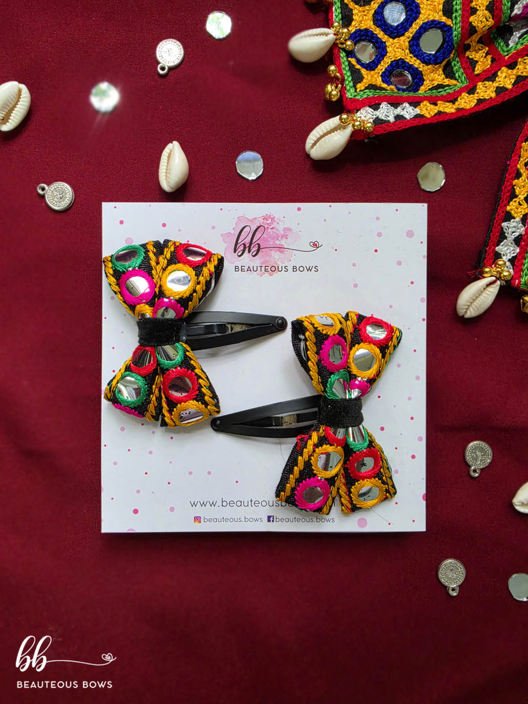 Raas Rangilo 2.0 Mom & Daughter Navratri Bow Set