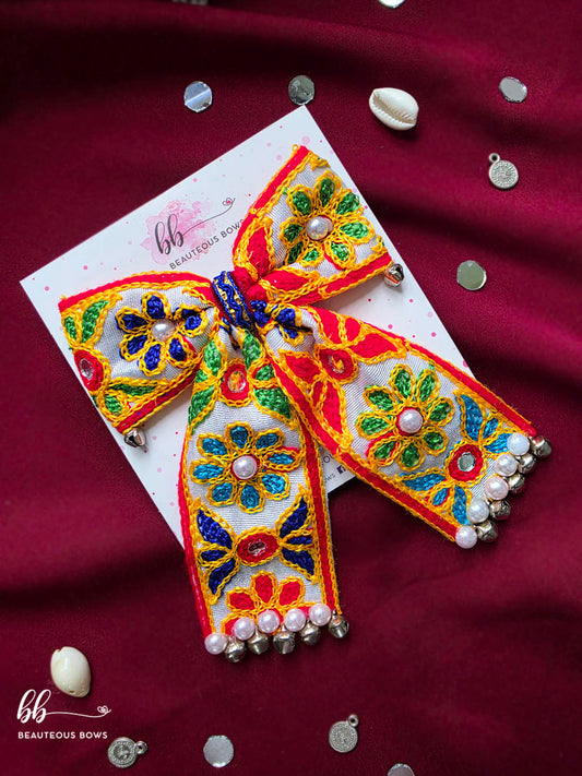Garba Navratri Festive Bow
