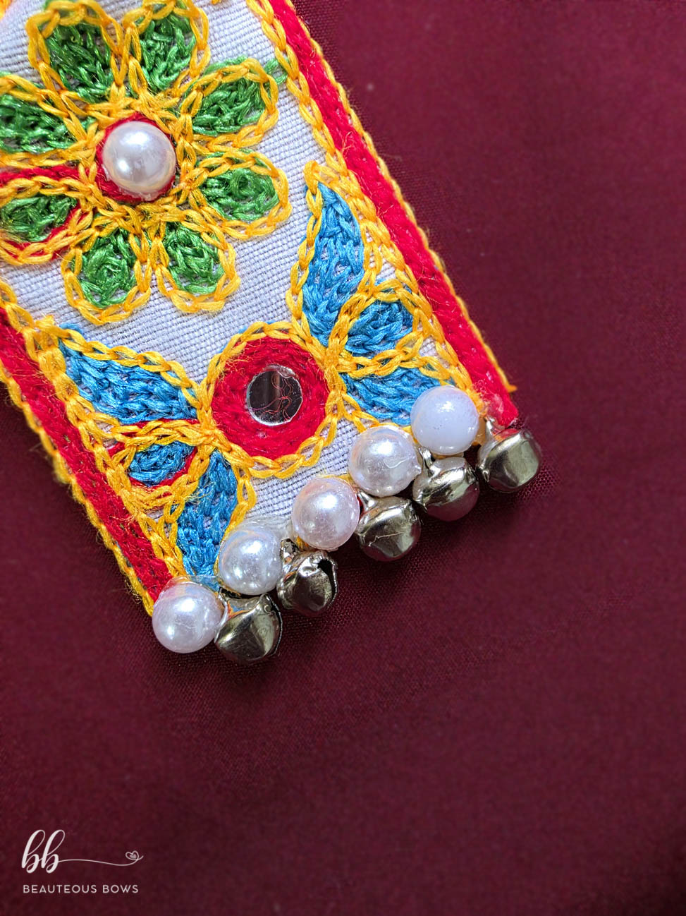 Garba Navratri Festive Bow