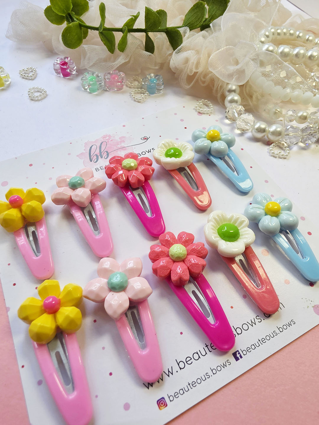 Garden of Blooms Tic Tac Set of 10