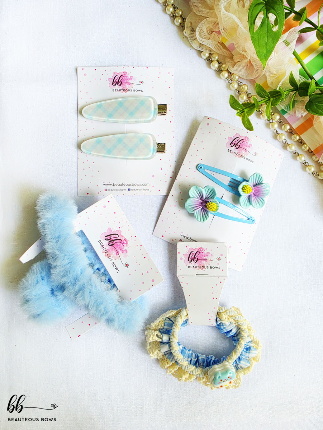 Cotton Blue Gift Set