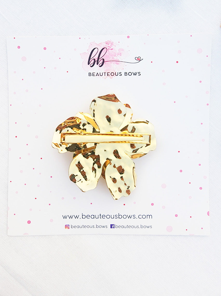 Gilded Bloom Clip