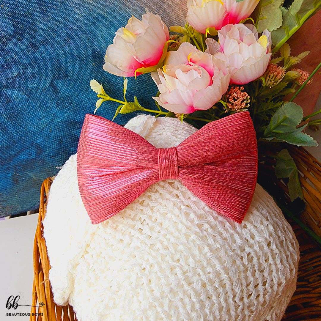 Glazed Shimmer Bow Hairband