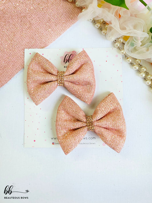 Glimmer Festive Hair Bow
