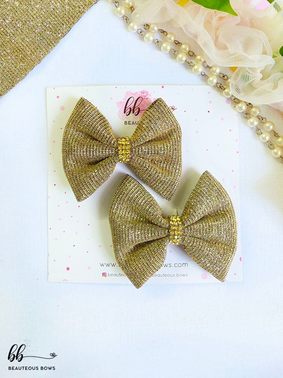 Glimmer Festive Hair Bow