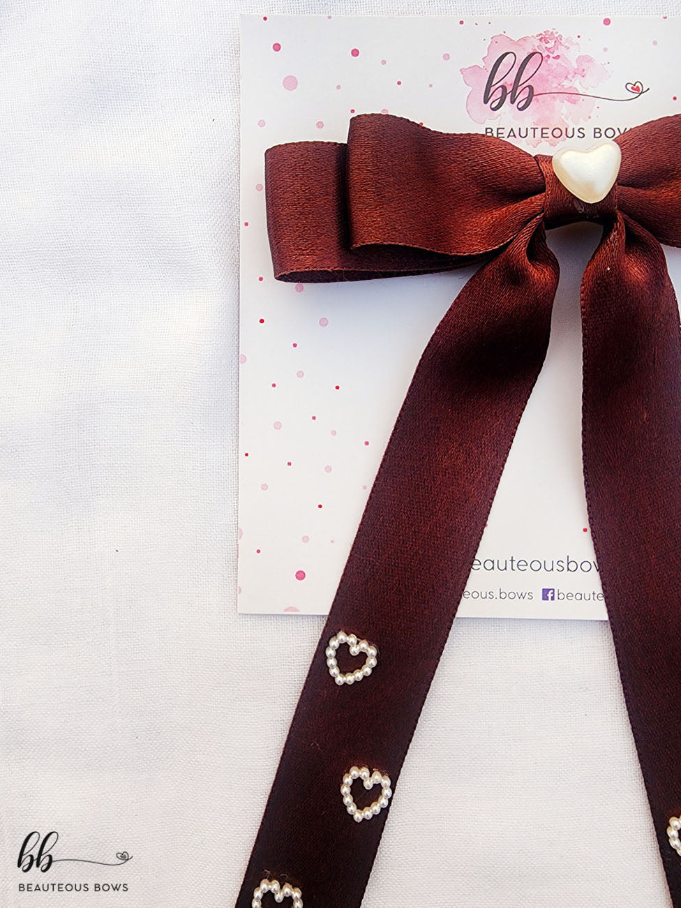 Grace Satin Tail Bow