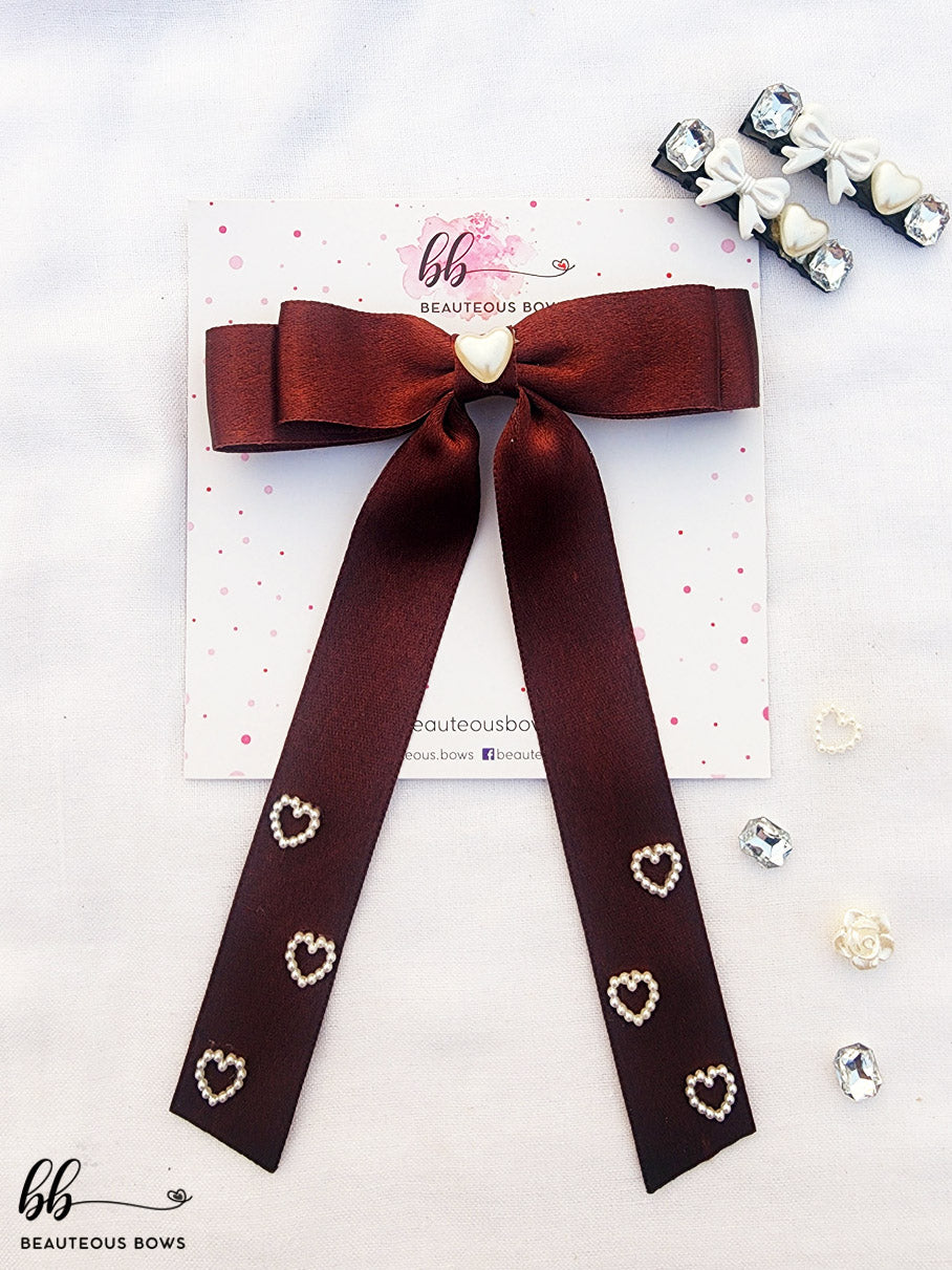 Grace Satin Tail Bow