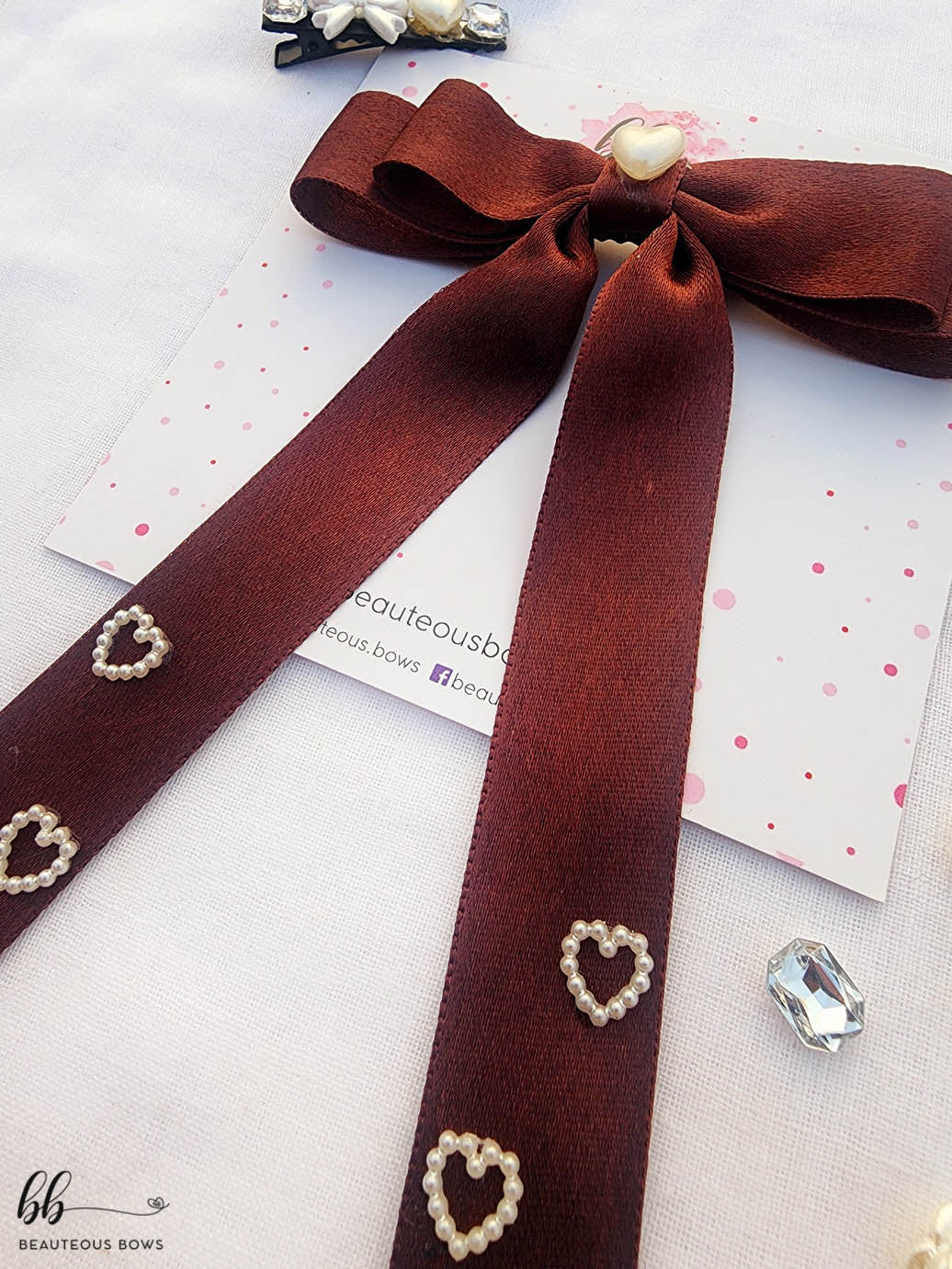 Grace Satin Tail Bow