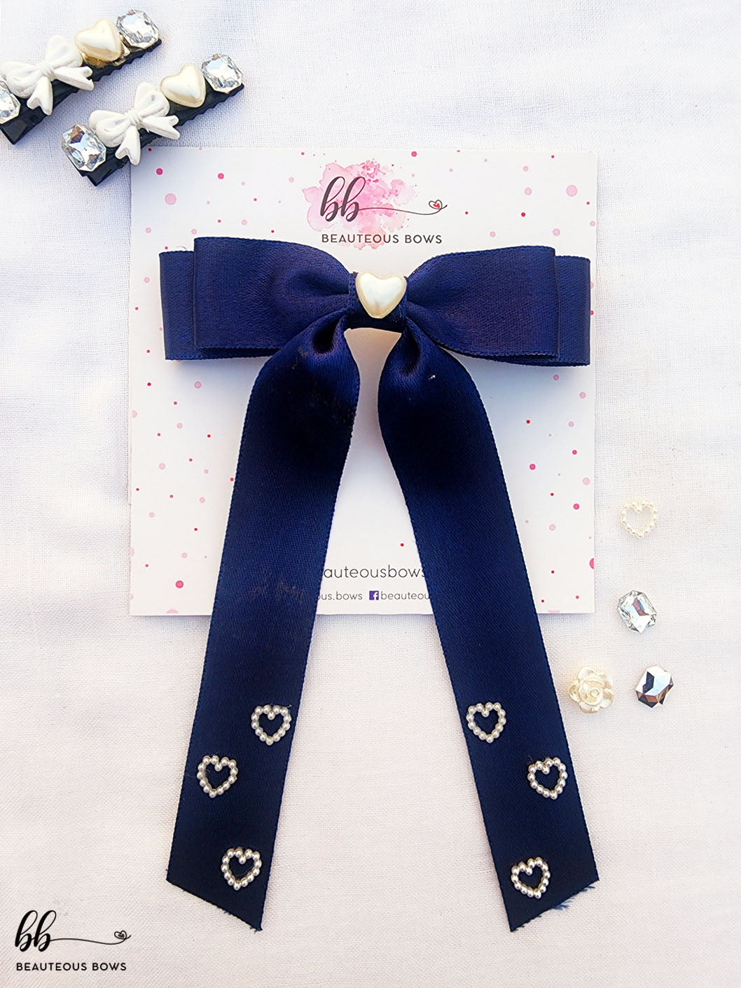 Grace Satin Tail Bow