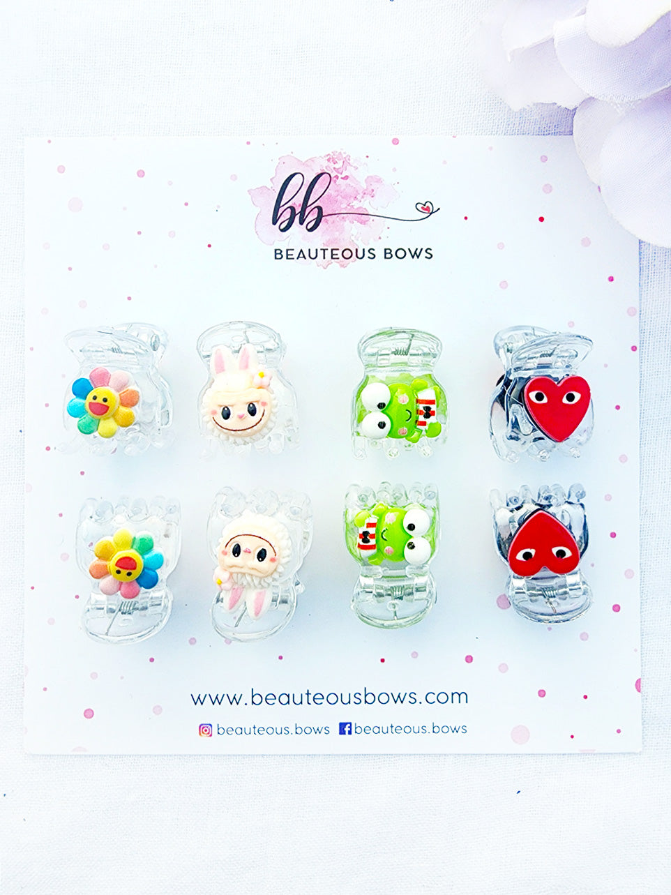 Happy Mini Clippy Set of 8