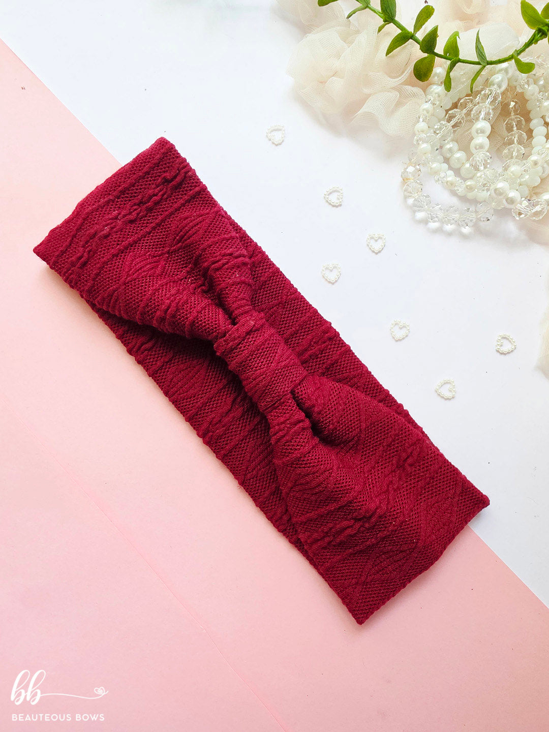 Cable Knit Bandeau