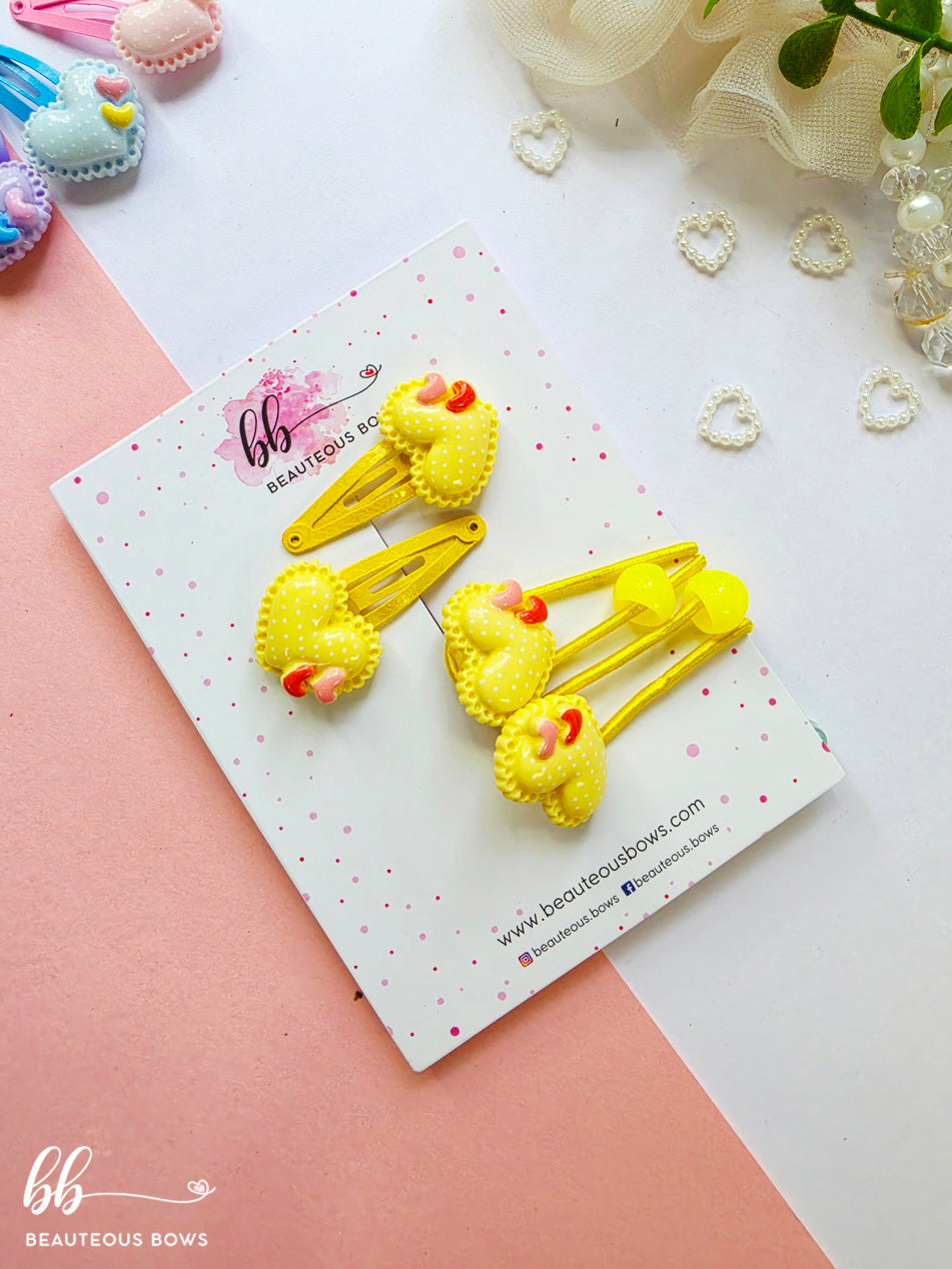 Heart Hairtie & Tic Tac set