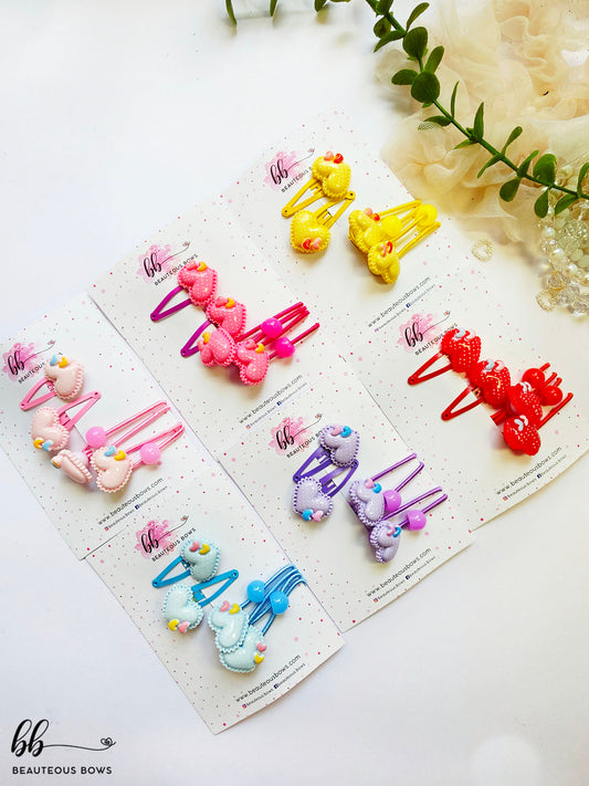 Heart Hairtie & Tic Tac set
