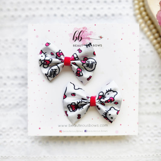 Hello Kitty Satin mini Bow Set