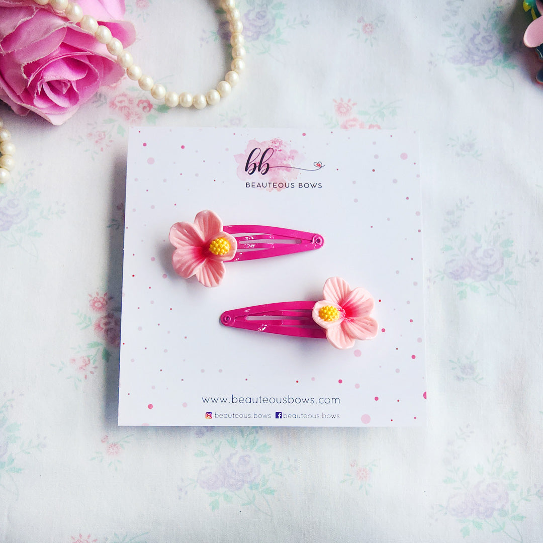 Hibiscus Tic Tac Clip Set