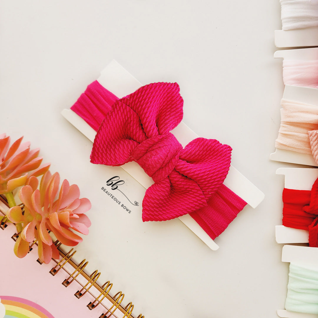 Chunky Bow Headwrap