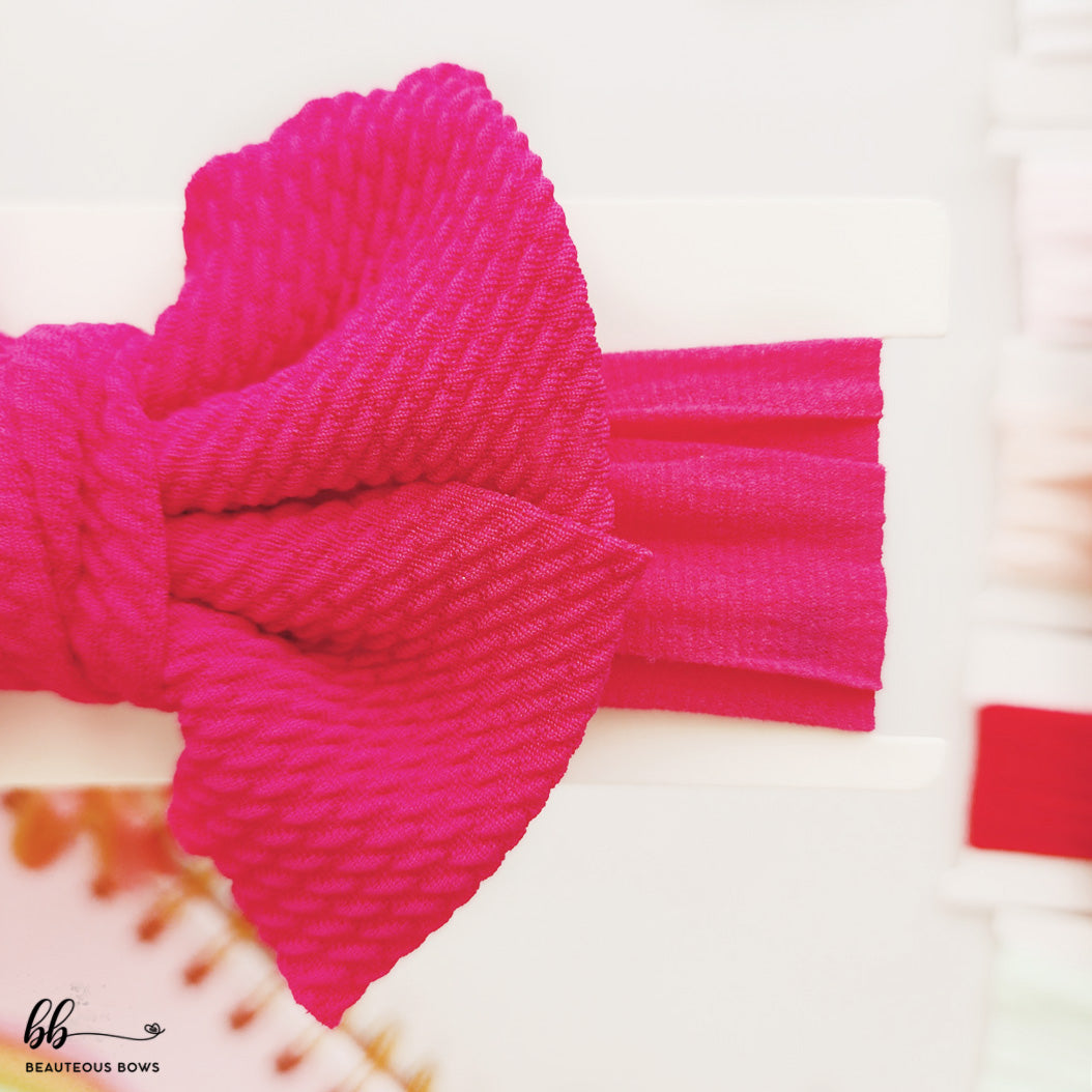 Chunky Bow Headwrap