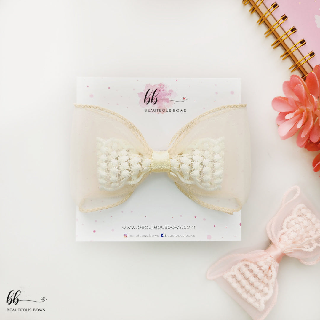 Dainty Lace Bow