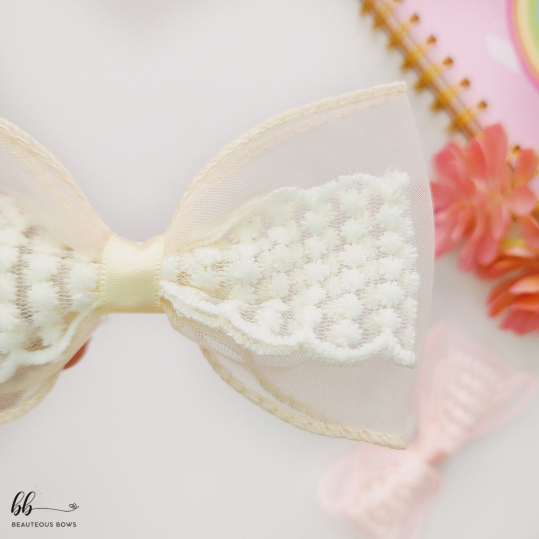 Dainty Lace Bow