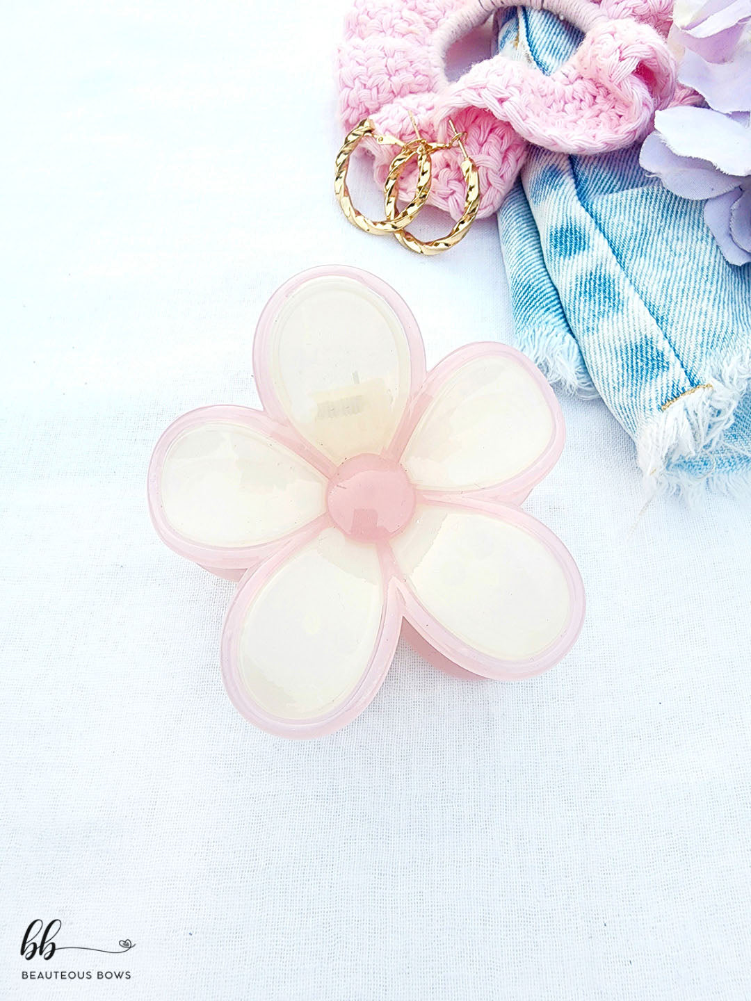 Jelly Bloom Hair Claw