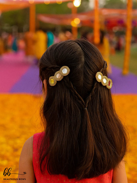 Jhilmil Clips set of 2
