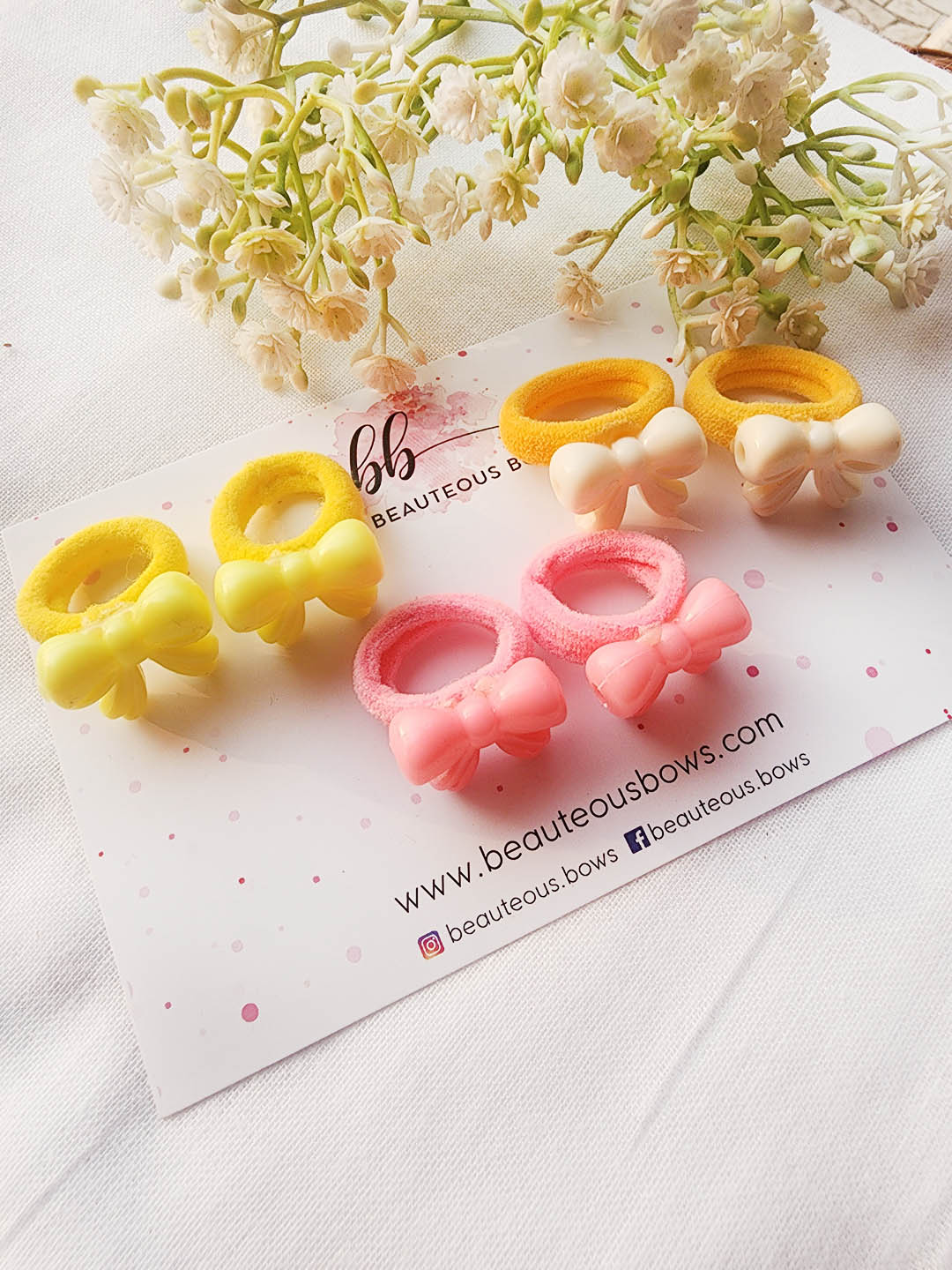 Kiddie Bow Hairtie Set