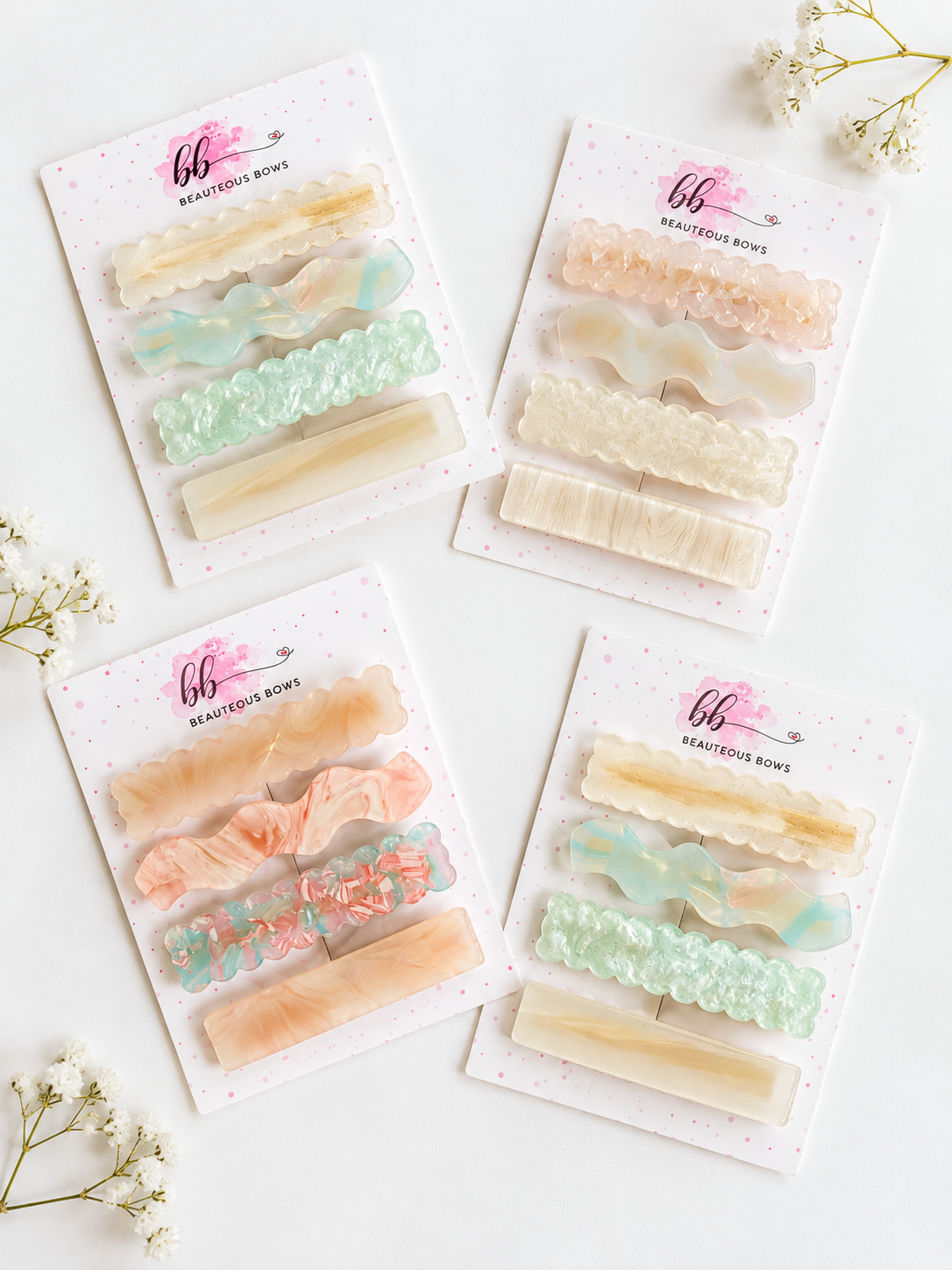 Korean Side Clip Set