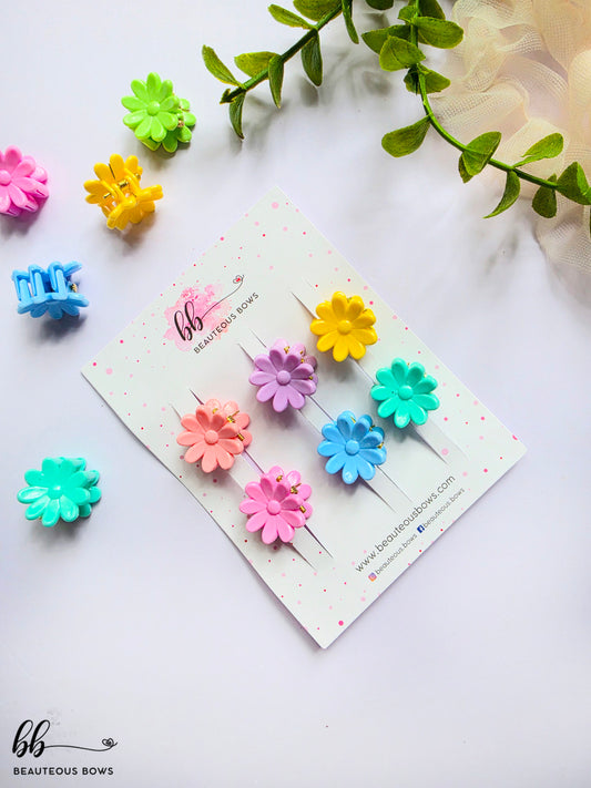 Mini Flower Hair Claw