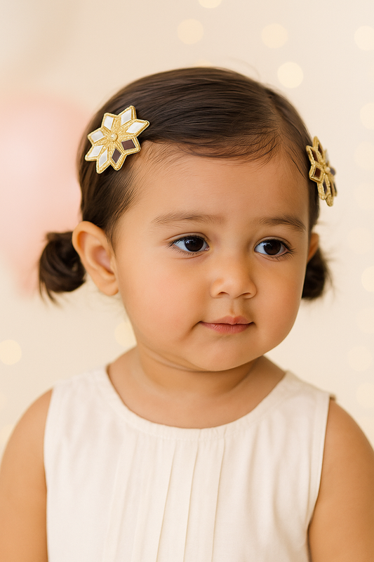 Mirror Work Star Tic Tac Clip Set