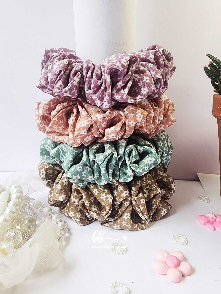 Muted Pastel Scrunchie