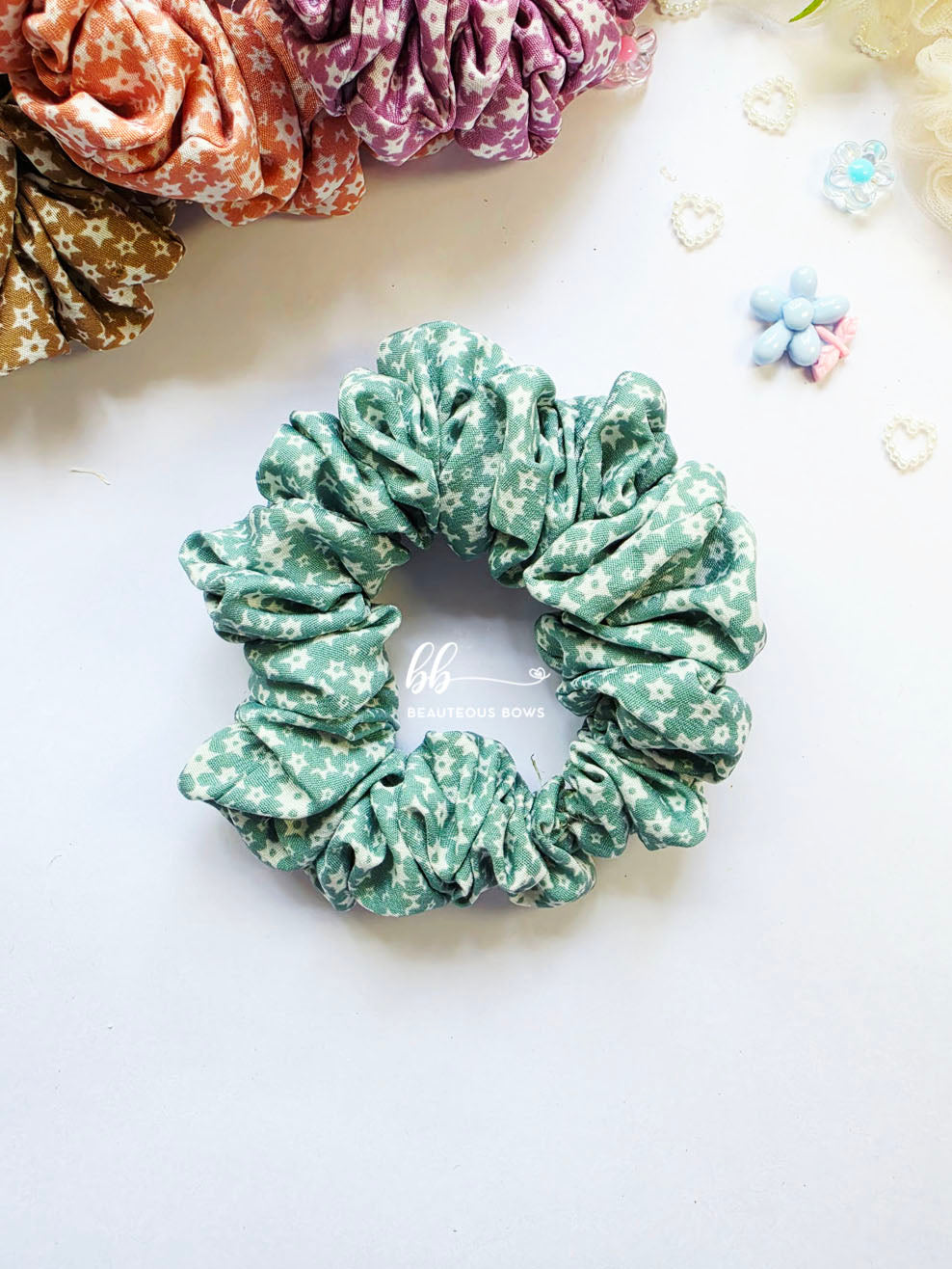Muted Pastel Scrunchie