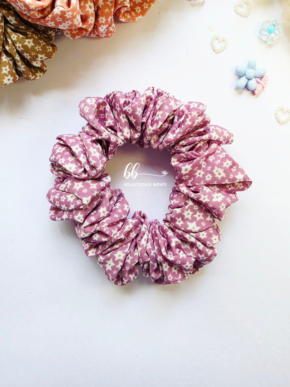 Muted Pastel Scrunchie