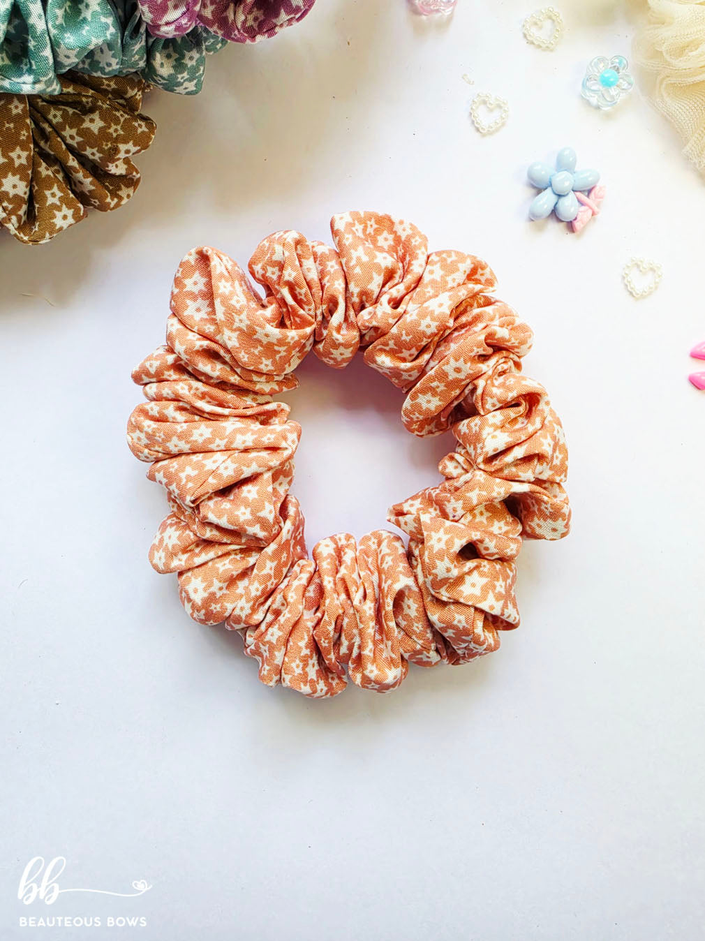 Muted Pastel Scrunchie