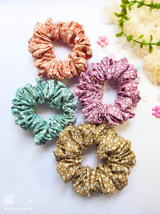 Muted Pastel Scrunchie