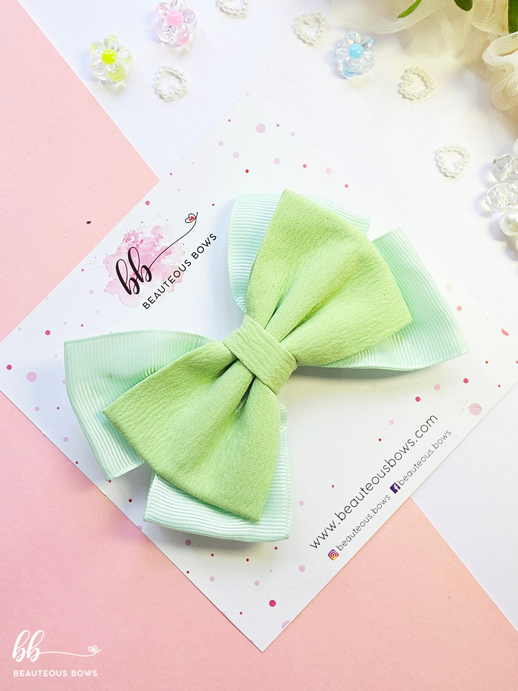 Pastel Layered Bow