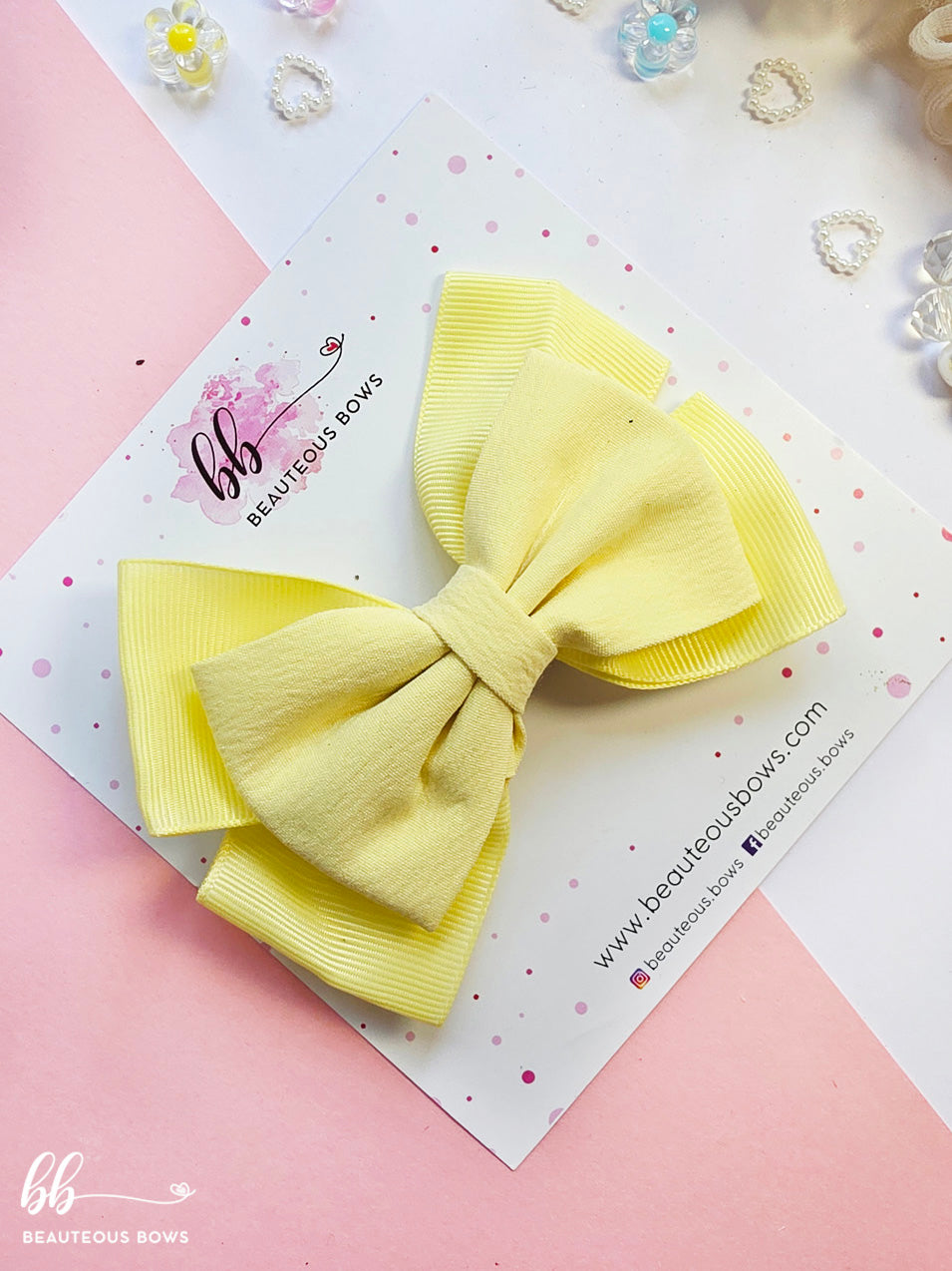 Pastel Layered Bow