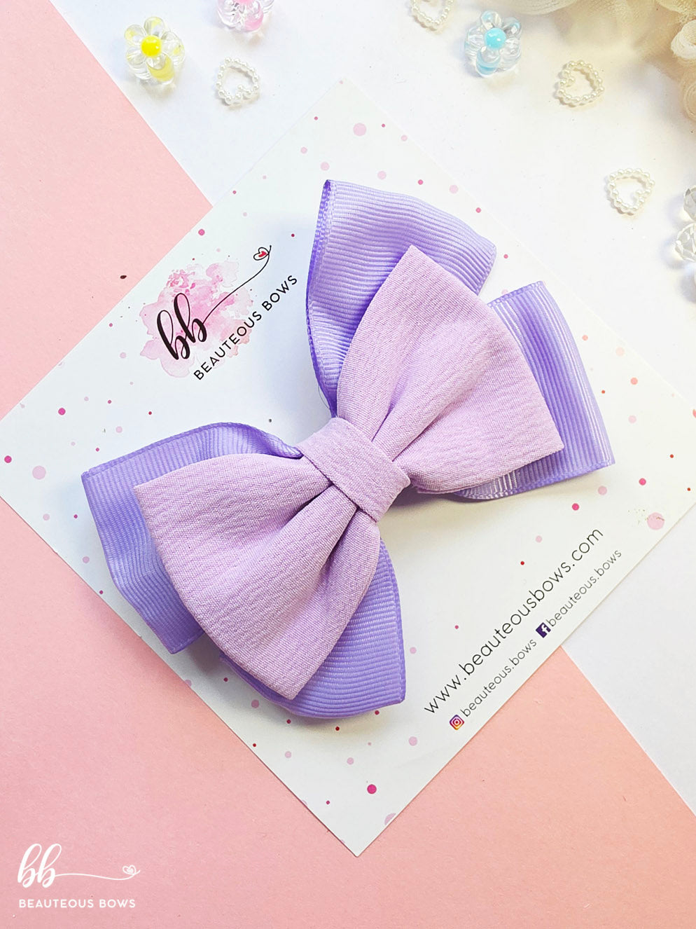 Pastel Layered Bow