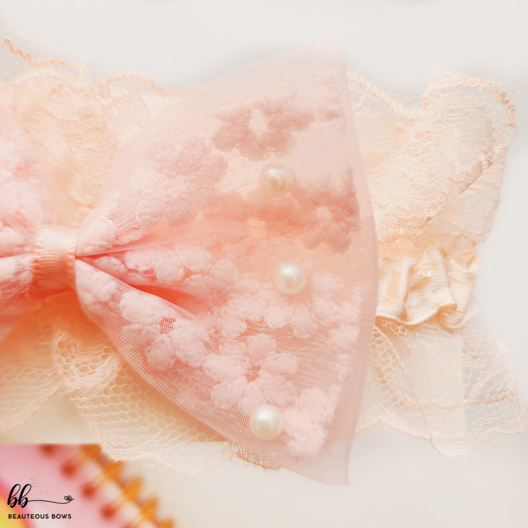Frilly Bow Headwrap