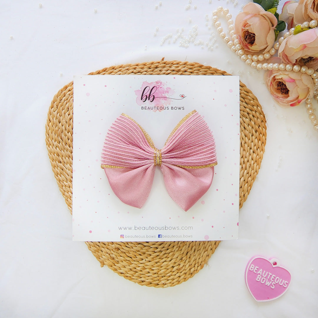 Burlap Butterfly Bow - 6 colours