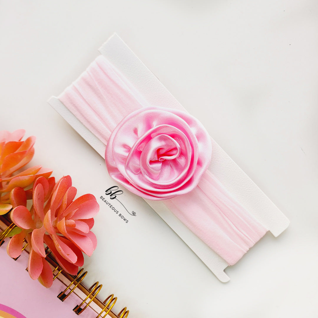 Rosey Satin Headwrap