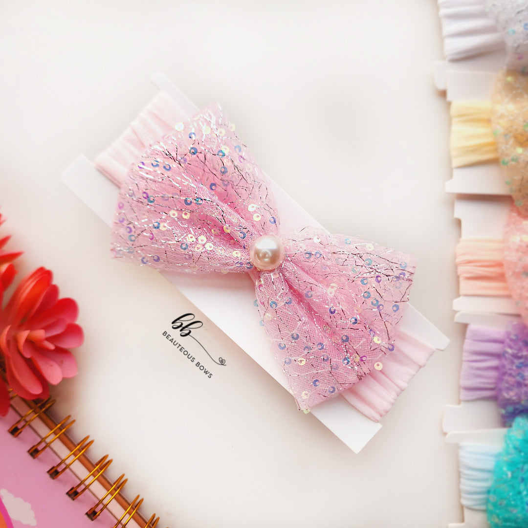 Shimmy Bow Headwrap