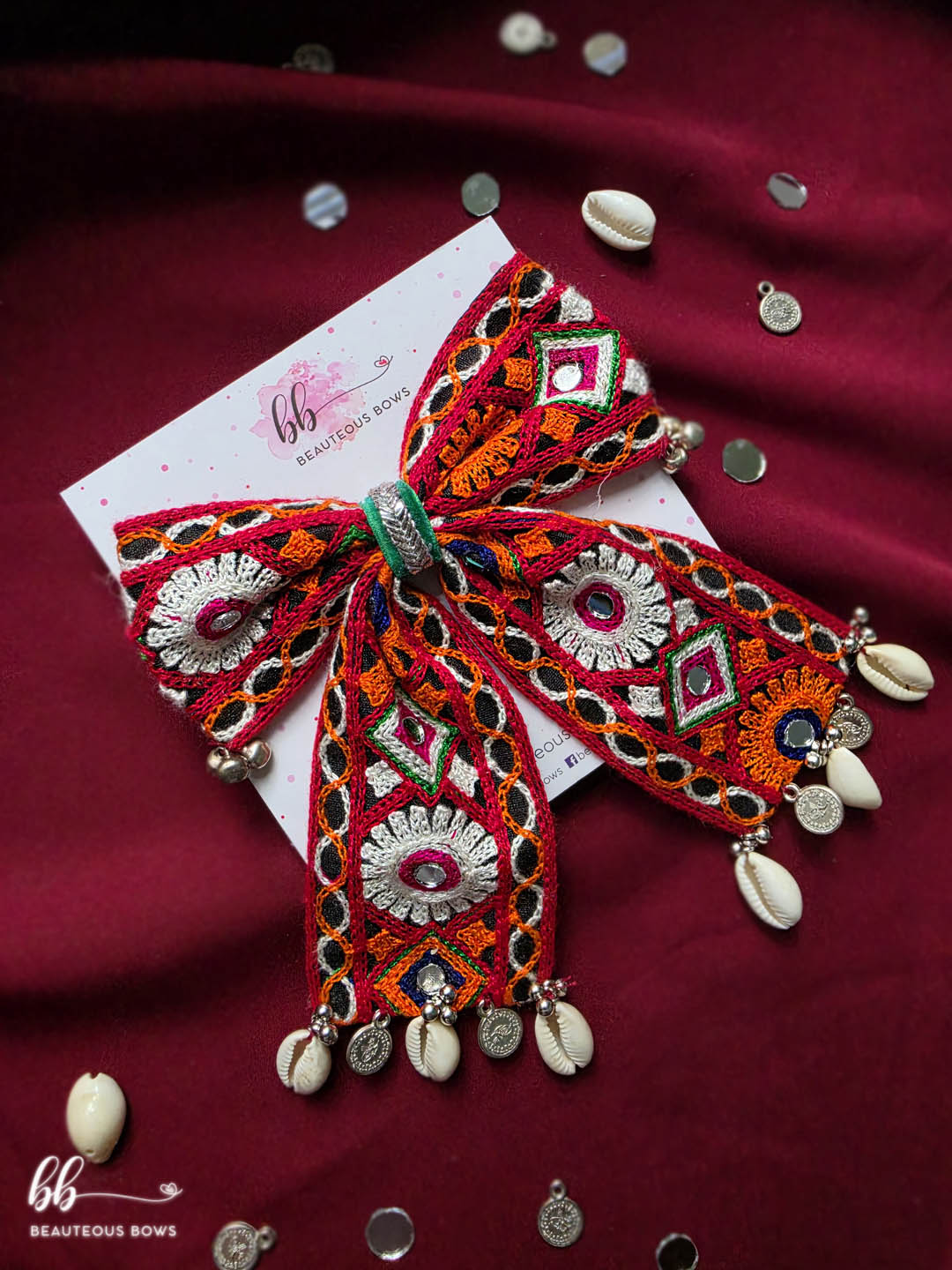 Raas Rangilo 2.0 Mom & Daughter Navratri Bow Set