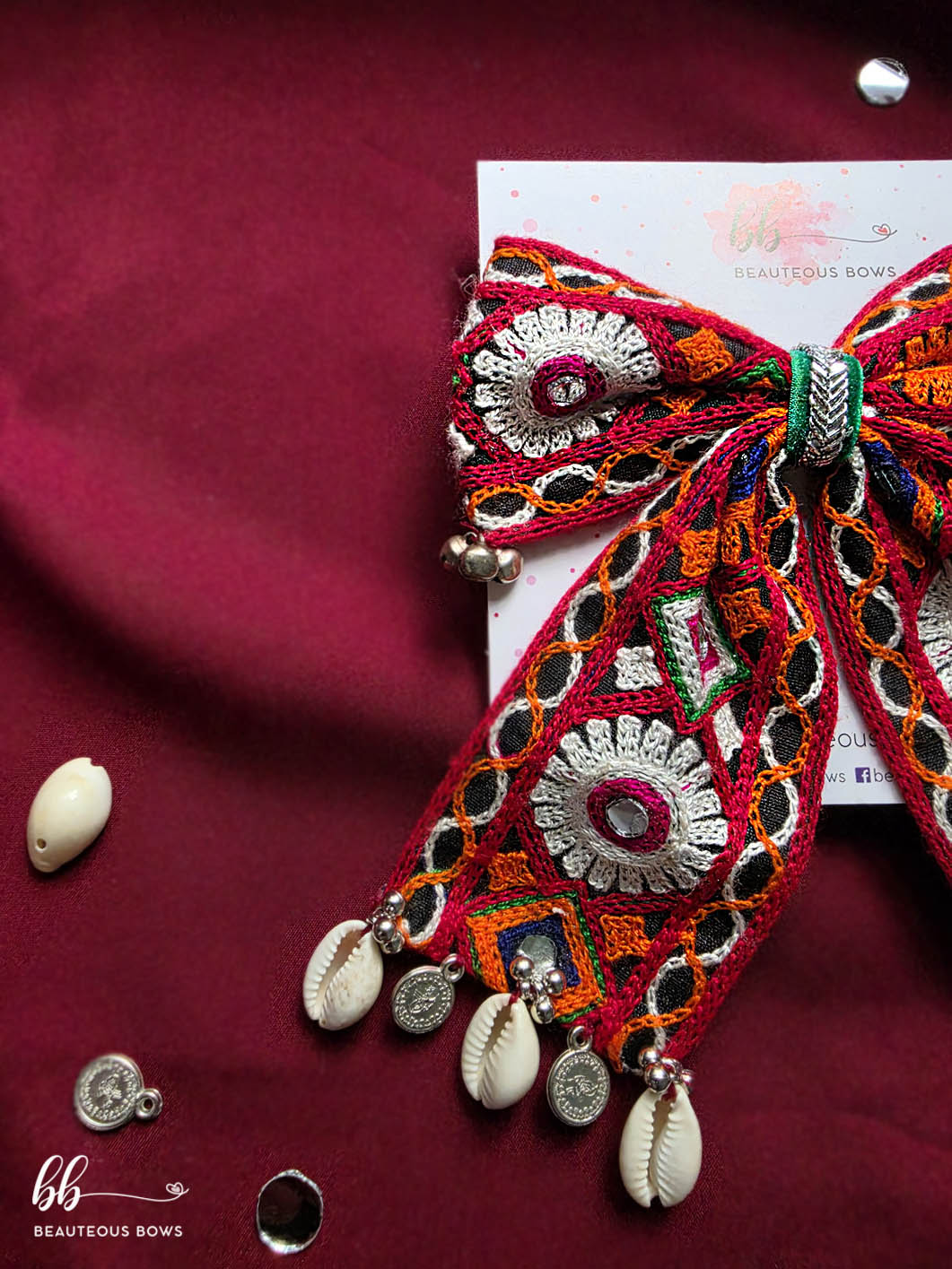 Raas Rangat Navratri Festive Hair Bow